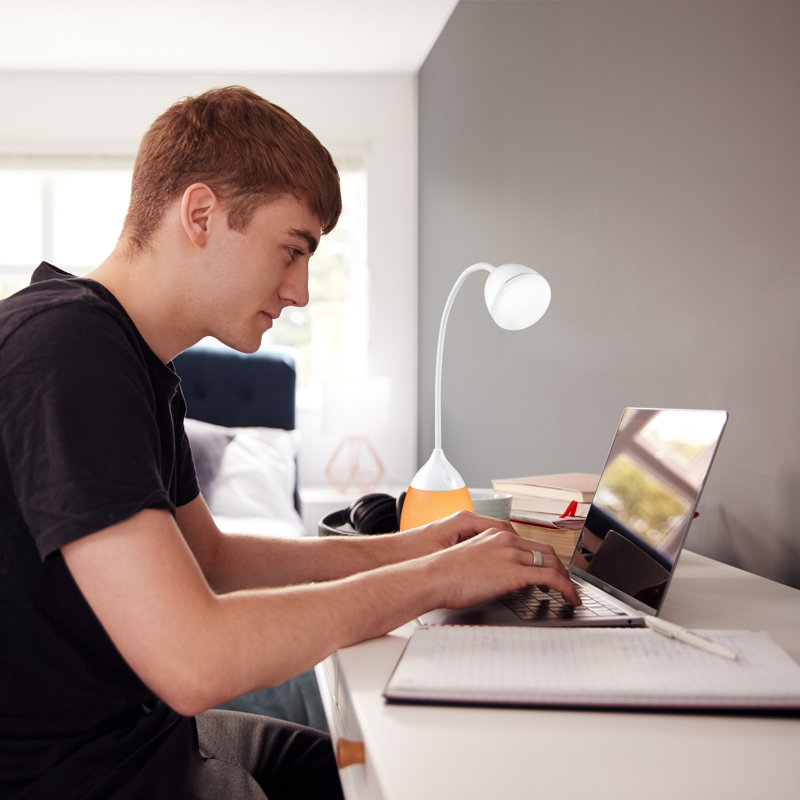 Touch activated table lamp top